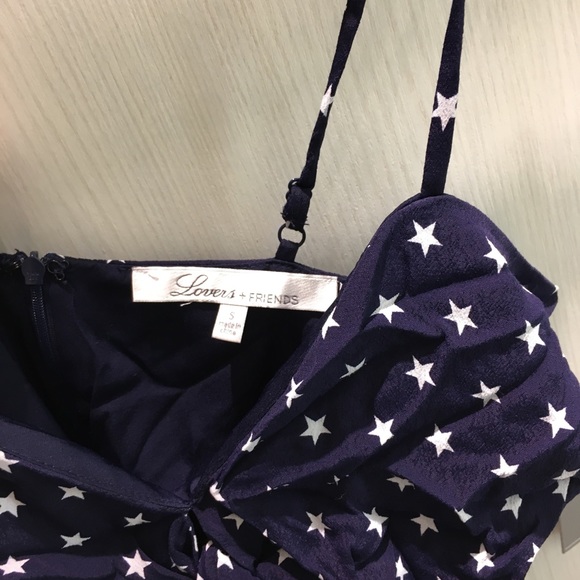 🚫SOLD🚫LOVERS + FRIENDS July Star Dress Navy - Picture 6 of 7